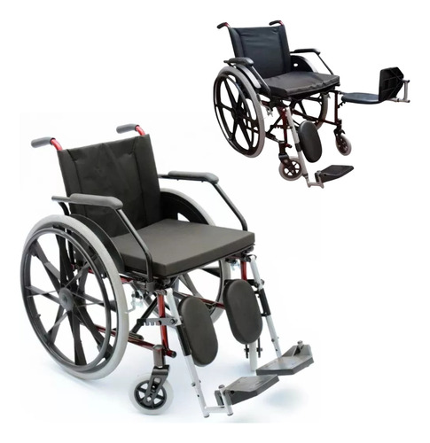 Cadeira De Rodas Com Elevação Das Pernas Flex  - Promoção!
