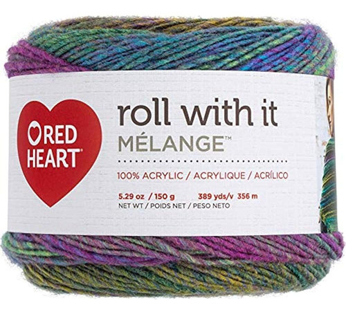 Red Heart Roll With It Melange Catwalk