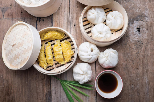 Helen Chen's Asian Kitchen Vaporera De Bambu