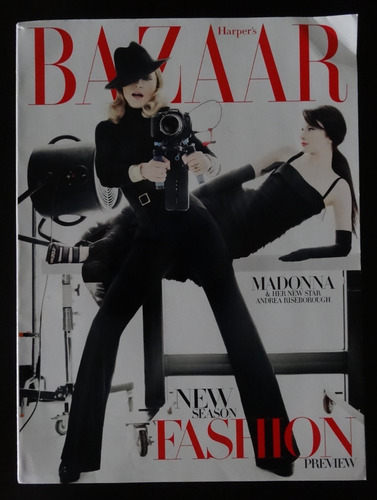 Madonna Revista Harper´s Bazaar 2012 Usa Edición Suscriptor