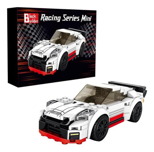Juego De Bloques De Construcción Bloque Builder Racing Car (