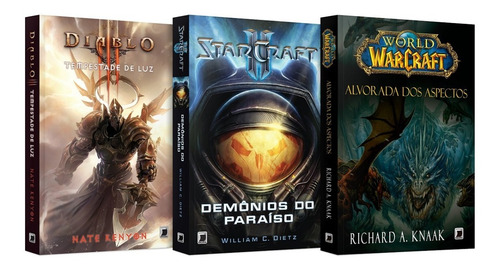Livro Box Games 3 Diablo Iii Starcraft Ii World Of Warcraft
