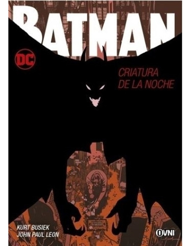 Libro Batman - Criatura De La Noche 