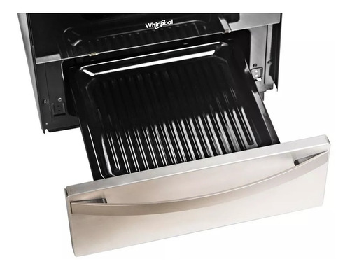 Imagen 6 de 7 de Cocina Whirlpool A Gas Wfx57di 56cm Inox Super Oferta