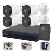 Comprar Kit Cámaras De Seguridad Dahua Dvr 4ch 4 Camaras 5mp Disco