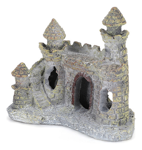 Simulación De Decoración De Acuario De Acuario De Castillo E
