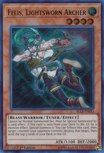 Felis, Lightsworn Archer - Bllr Yugioh