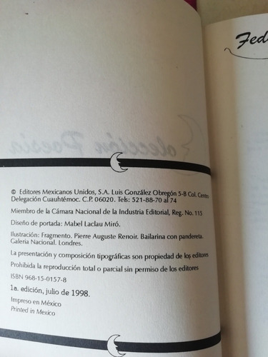 Selección Poética Federico García Lorca Emu (Usado)
