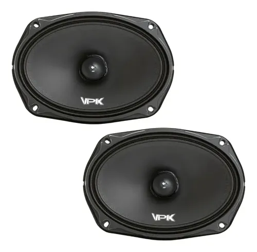 Par Falante Medio Grave Qvs Vpk 6x9 600w Rms Black | Parcelamento