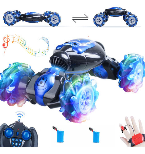 Kb Kaibo Rc Stunt Car, 1:12 Large Rc Drift Car, 4wd 2.4g Con Color Azul