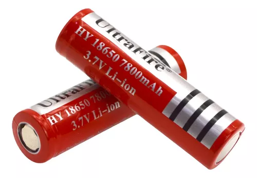 Pila 18650 3.7v 7800mah Li-ion Bateria Recargable