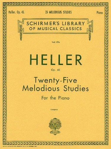 Twenty-five Melodious Studies For The Piano Op.45 (complete)