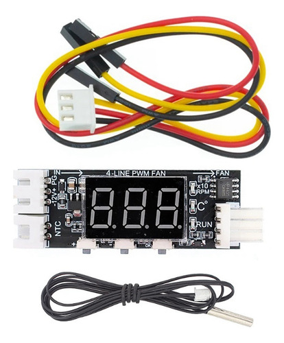 Controlador De Velocidad Con Control De Temperatura Y 4 Hilo