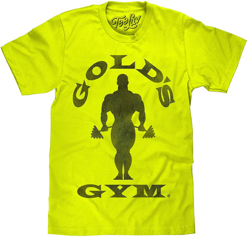 Camiseta Tee Luv Gold's Gym Strongman - Camiseta Con Logo Go