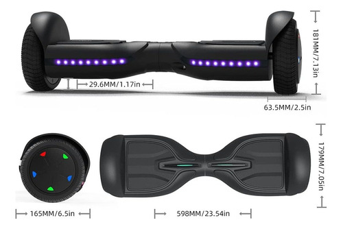 Hoverboard, Hoverboards Autoequilibrado Con Altavoz Bluetoot