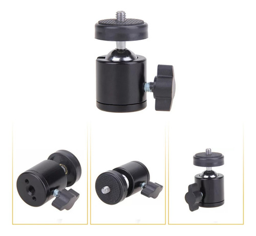 Adaptador Perno Universal 1/4 180° Trípode Celular Cámara