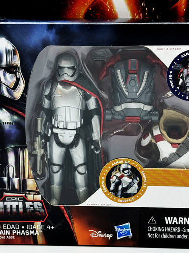 Star Wars Capitan Phasma Epic Battles 3.75 Inch Set