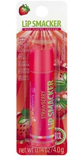Lip Smacker Strawberry Lip Balm, 0,14 Oz (pack De 2).