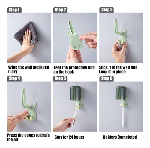 Soportes Para Vasos Ganchos Adhesivos Pared Multiusos