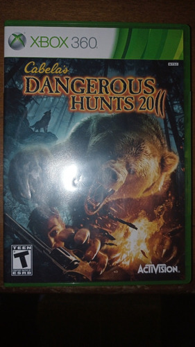 Cabela's Dangerous Hunts 2011 Original Xbox 360