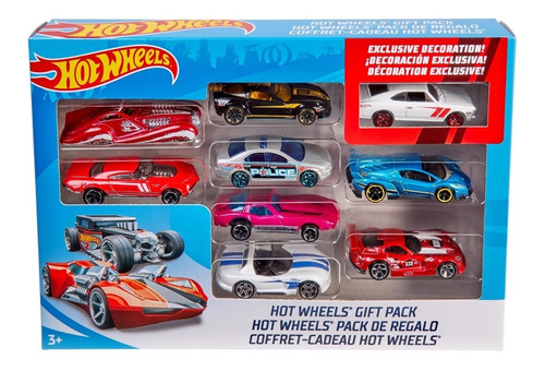 Carritos Hotwheel 9pk Carros Hot Wheels Original Mattel