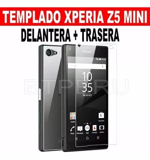 Vidrio Templado Sony Xperia Z5 Mini Compact Adelante + Atras