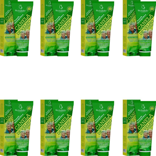  Kit 8 Gel Massageador Canela De Velho Bio Instinto Atacado