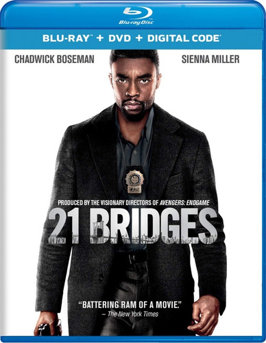 Blu-ray + Dvd 21 Bridges / Nueva York Sin Salida