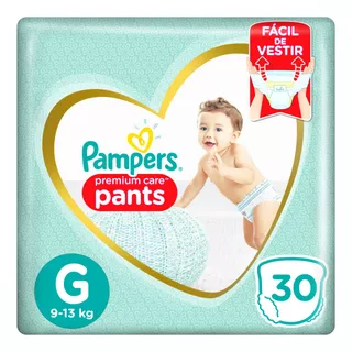 Pañales Pampers Premium Care Pants G 30 u
