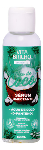 Sérum Umectante Oleo De Coco 60ml