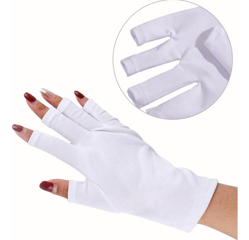 Guantes Para Manicuristas, Protección Uv