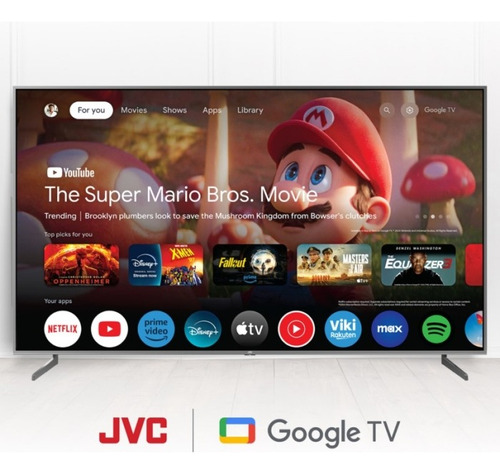Smart Tv Jvc 50 Pulgadas Uhd Goole Tv Frameless