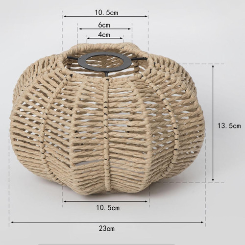 Pantalla De Lámpara De Cuerda De Papel Pantalla De Lámpara