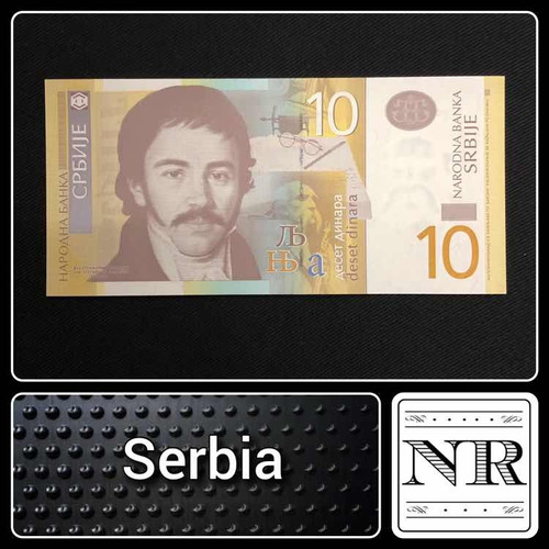 Imagen 1 de 3 de Serbia - Europa - 10 Dinara - Año 2013 - Unc - P# 54