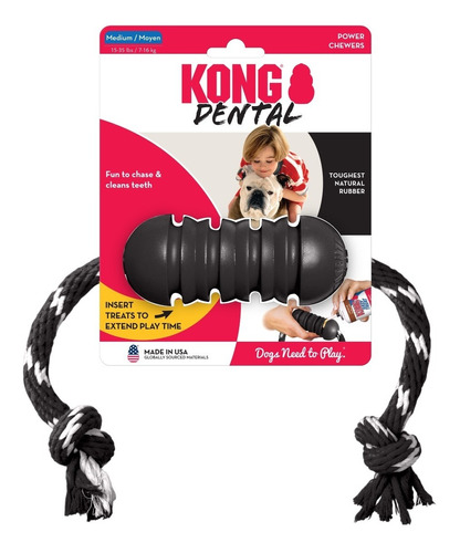 Kong Extreme Dental Con Cuerda - Unidad a $116800