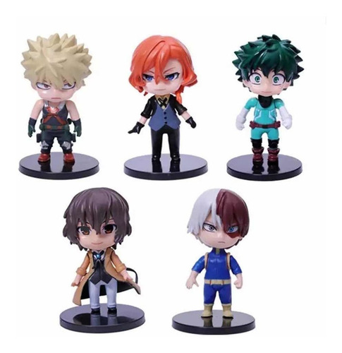 Mi Héro Academia Figuras Set De 5 Piezas