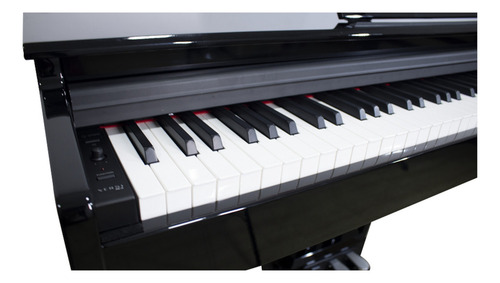 Piano Spring Digital Versi Pd-a Cor Preto 110v - 220v