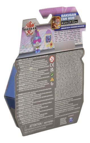 Bakugan Cubo Fiesta Azul Y Rosa