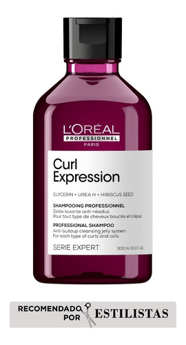 Shampoo Anti-residuos Cabello Rizado 300ml Lorealpro