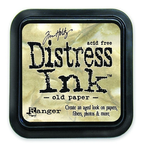 Tinta Distress Ink Scrapbook Ranger Tim Holtz Old Paper