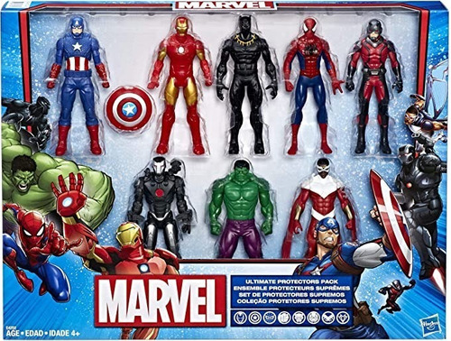 Marvel Set De Protectores Supremos