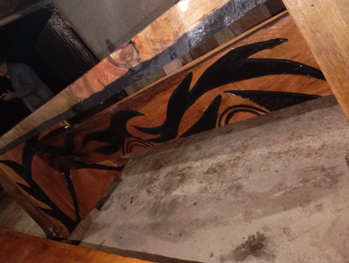 Mesa Rústica Com Bancos Pra Sua Varanda, Sítio Ou Fazenda