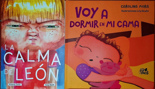 2 Libros Voy A Dormir En Mi Cama El Ateneo Calma León Conte