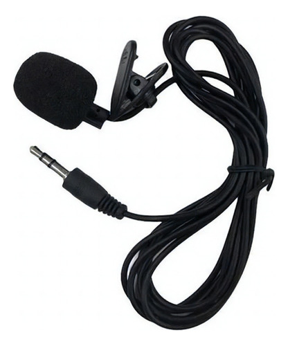 Microfone De Lapela Com Clipe Profissional 3.5 Aux St-777