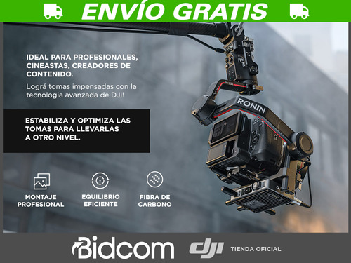 Imagen 3 de 10 de Estabilizador De Cámara Dji Rs3 Pro Profesional Ronin