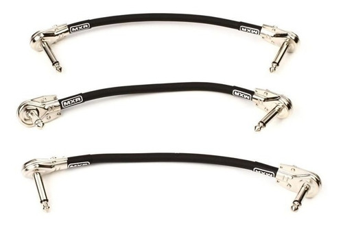 Pack 03 Cables Patch Efectos Right Angle Mxr