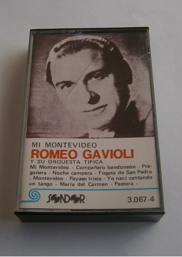 Romeo Gavioli - Mi Montevideo (cassette Ed. Uruguay)