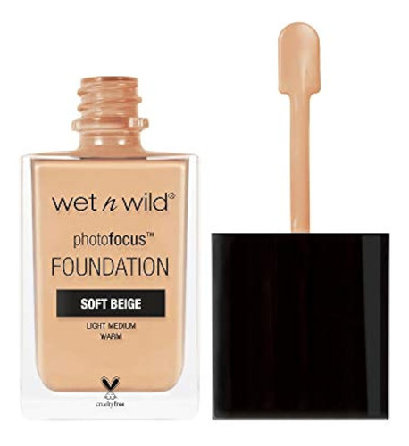 Base De Enfoque De Fotografía Wet N Wild, Beige Suave, 1 Onz