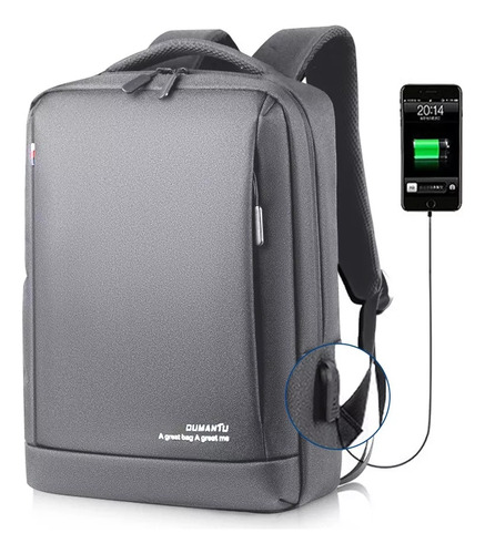 Mochila De Viaje Para Negocios Laptop 15.6 Pulgadas Usb 35l