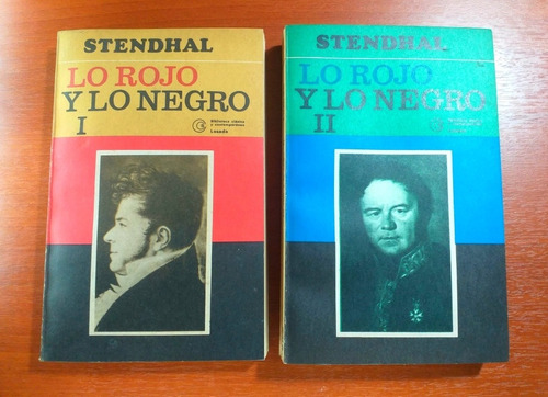 Rojo Y Negro Stendhal 2 Tomos Losada 1979 